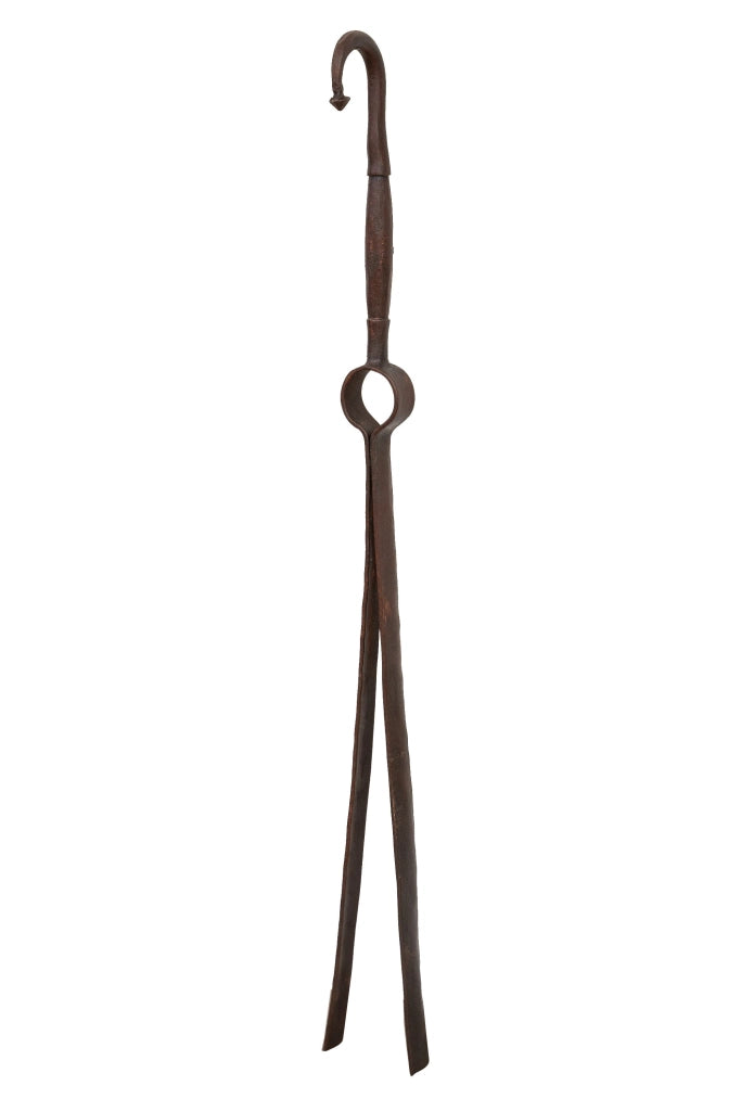 Biscottini Set attrezzi da camino in ferro L20XPR20XH83 cm