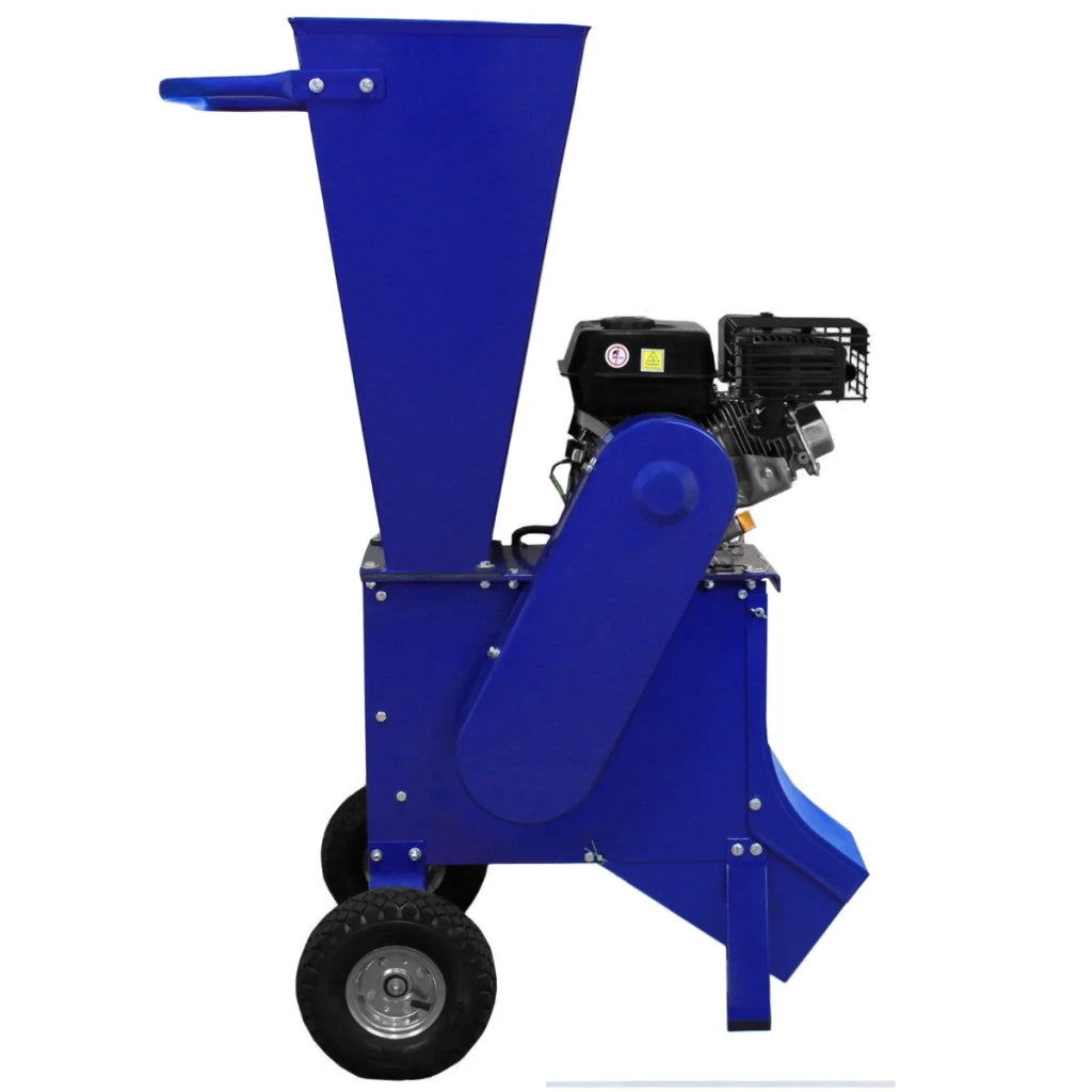 Tritatutto a benzina 7HP Trituratore da giardino Decespugliatore per uso intensivo Tritatura di legno