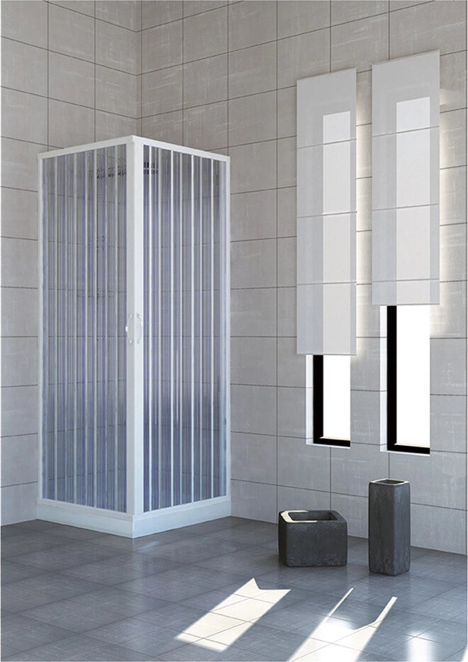 BOX DOCCIA A DUE PORTE NILO 80X80X185H