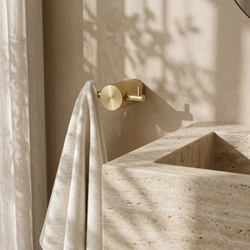 Appendino Da Bagno 64104a Solo Brush Gold