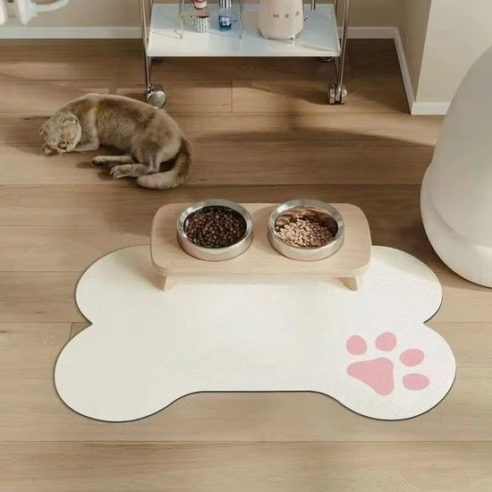 Mat di assorbimento per animali, adatto per gabbie di cani, antiscivolo, facile da pulire, mat per cibo di cani e gatti40*60cm