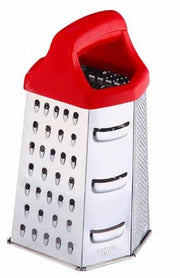 Grattugia Manuale Multifunzione 6 Facce in Acciaio 20 cm
