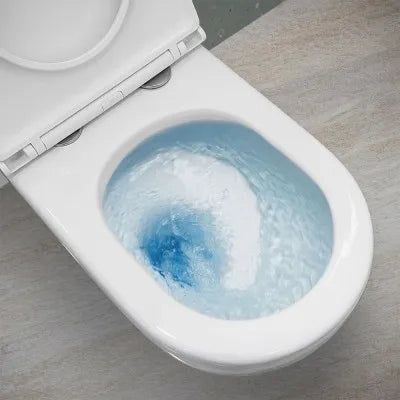 Wc sospeso con scarico a vortice e copriwc soft-close Tao
