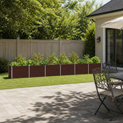 Letto rialzato da giardino Marrone 480 x 80 x 55 cm 8006443