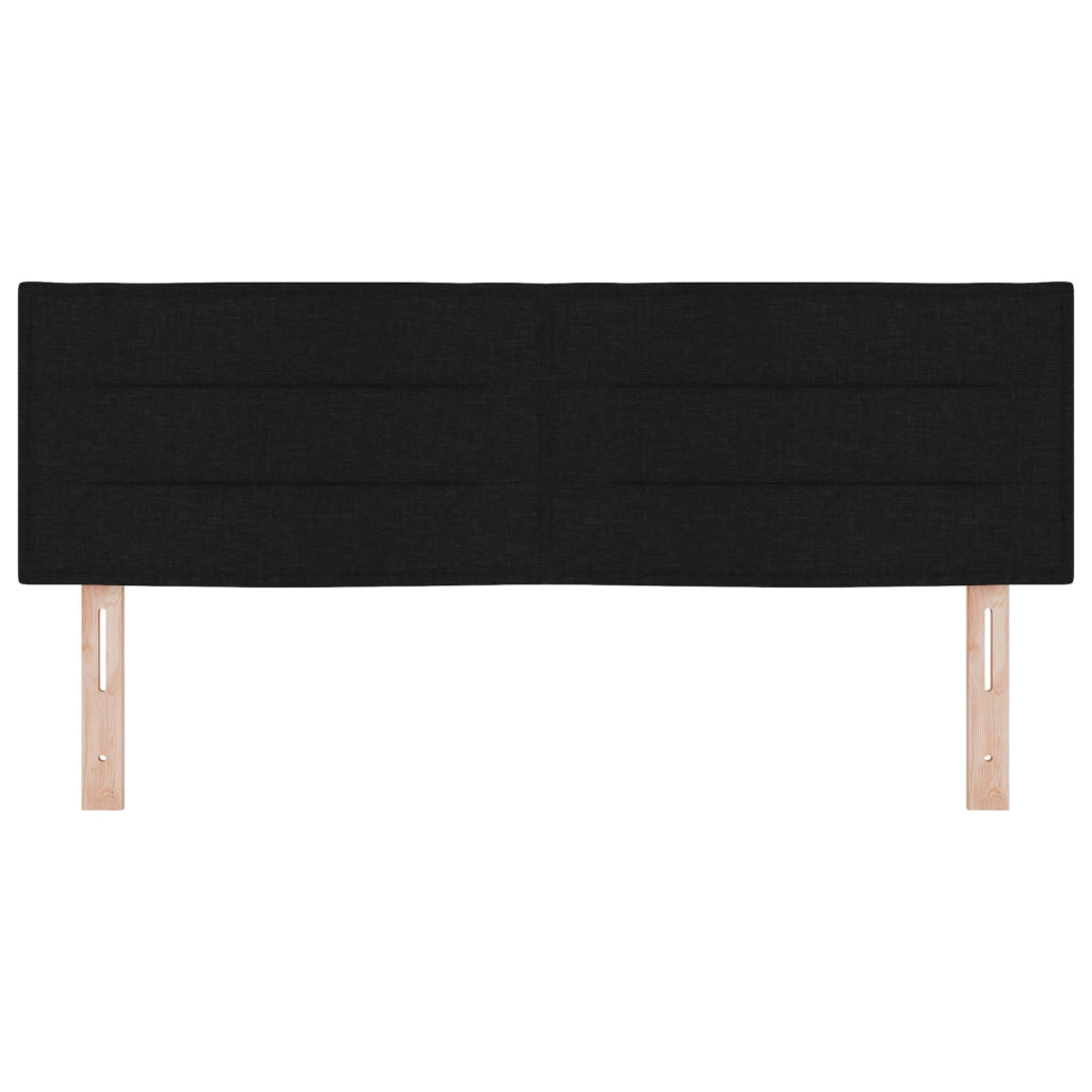 Testa Letto Design Linee Nere 72 cm Tessuto