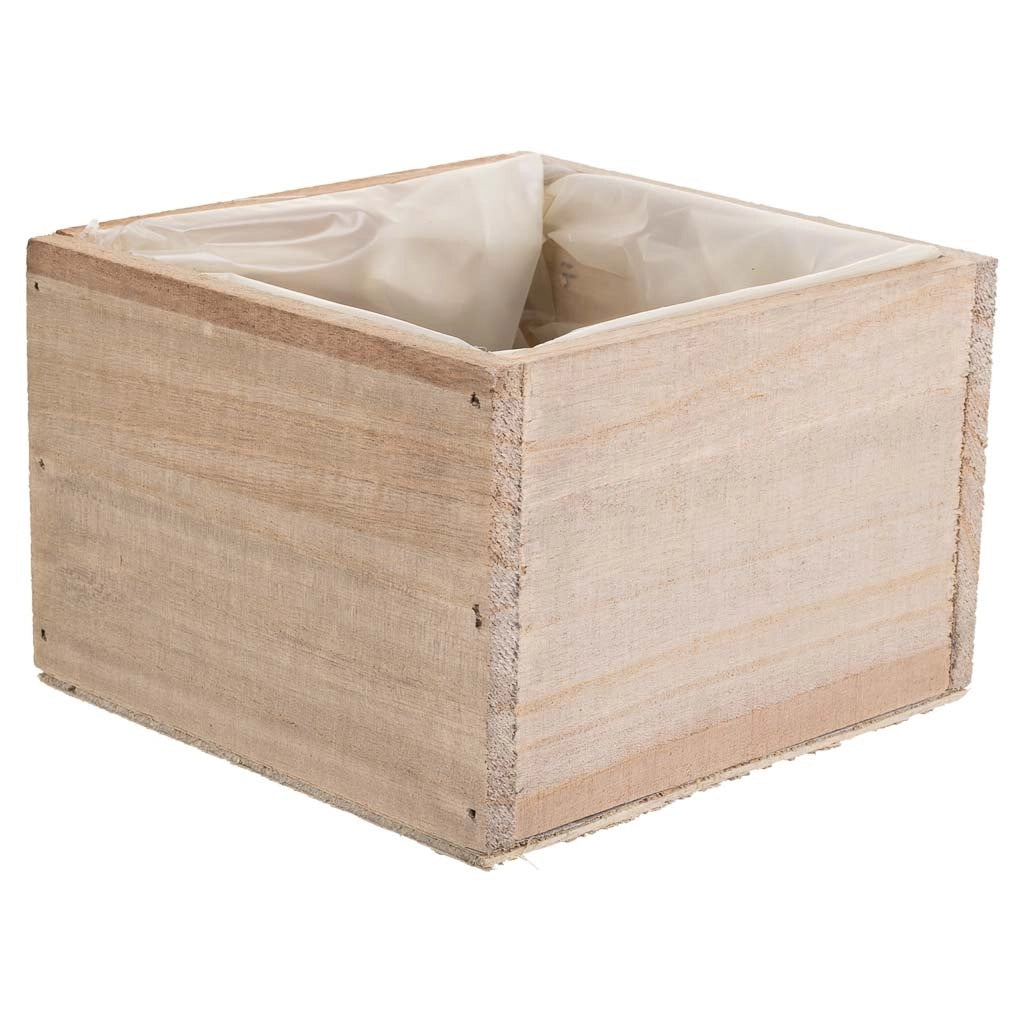 Cassetto in legno marrone 15x15x10,5h