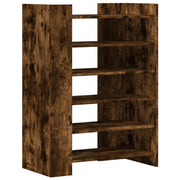 Scarpiera | Mobile per scarpe Rovere Fumo 74,5x37,5x100 cm in Legno Multistrato