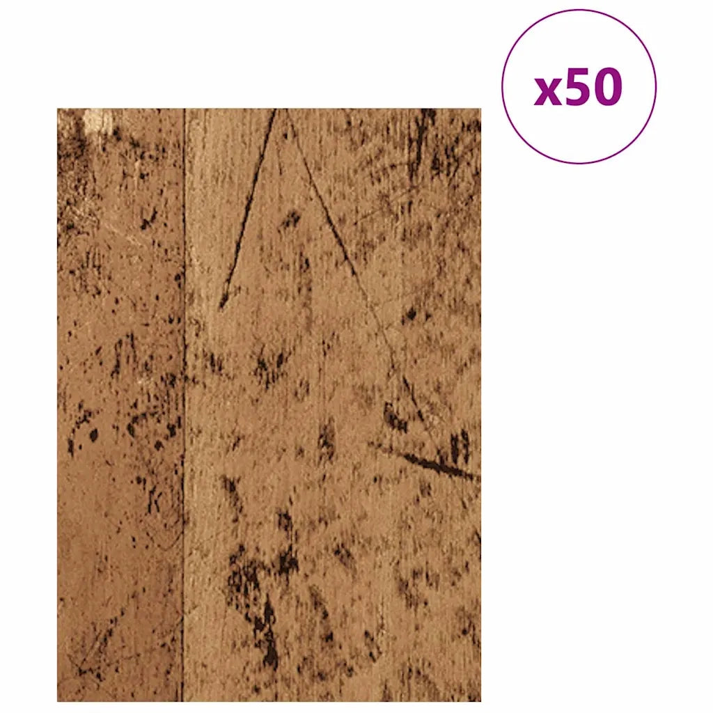 Pannelli decorativi 50 pcs Legno vecchio 30 x 42 x 0.27 cm
