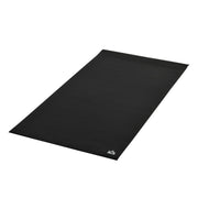 EasyComfort Tappeto Palestra Ammortizzante per Tapis Roulant e Cyclette, Tappetino Fitness in PVC Antiscivolo, 180x90cm, Nero