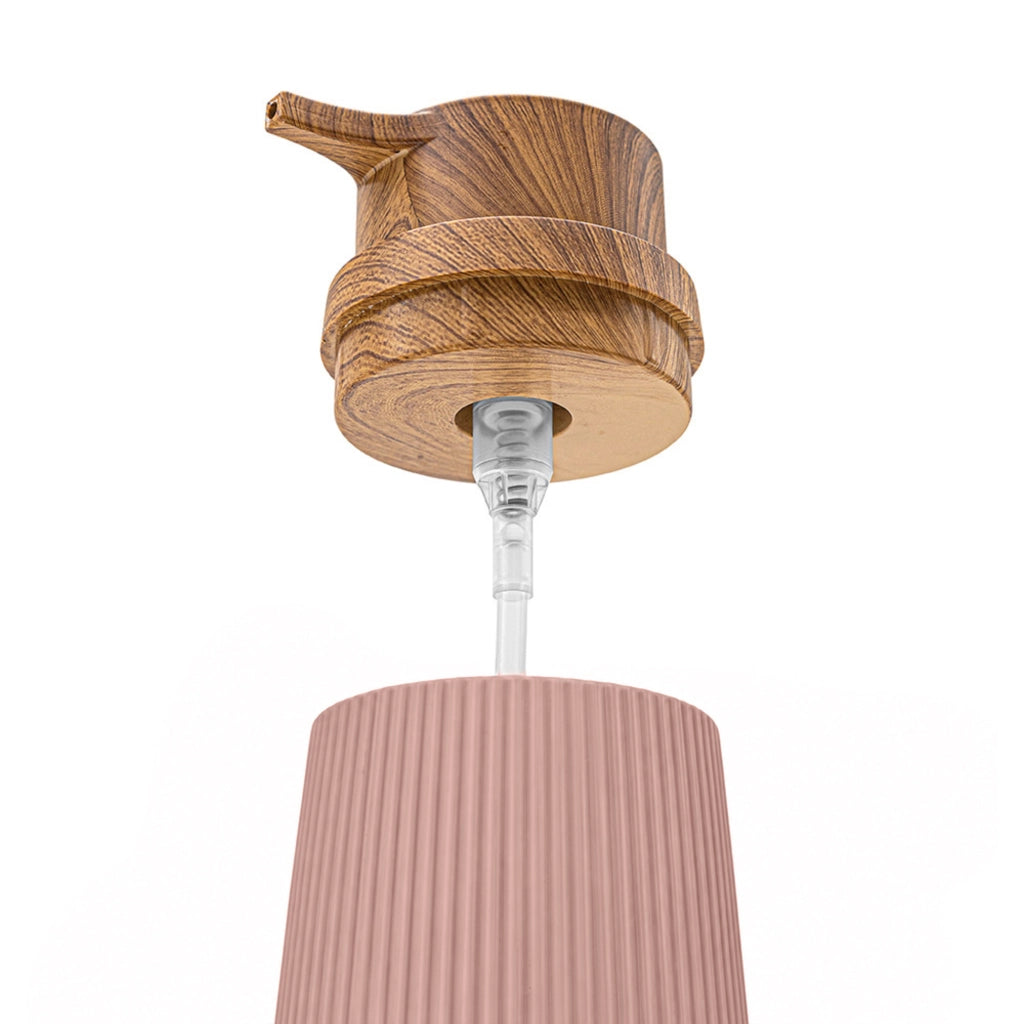 Dispenser sapone liquido rosa cipria Blob