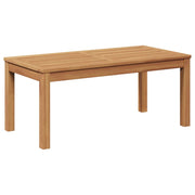 tavolo Marrone 95 x 45 x 40 cm Legno di teak solido CFW7877877