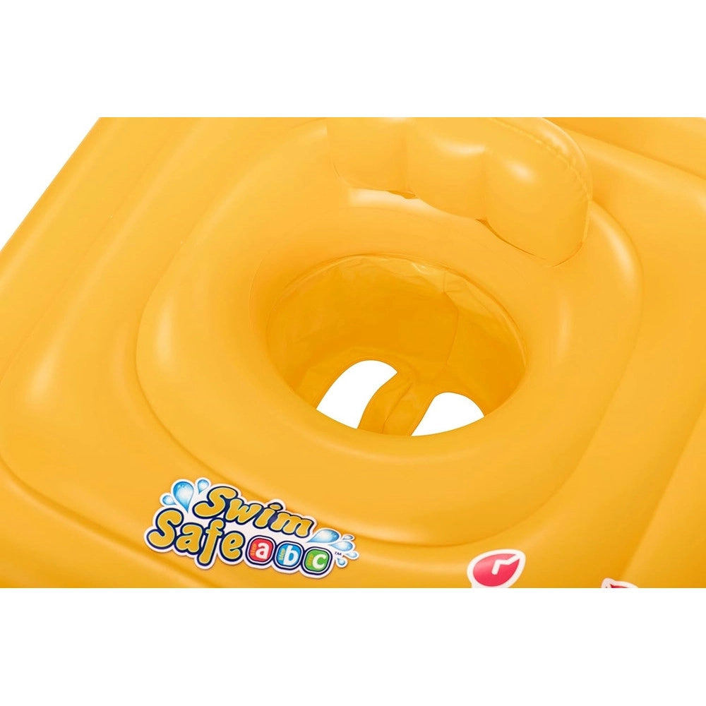 Trade Shop - Salvagente Gonfiabile A Mutandina Quadrato Swim Safe Abc Step A 76 X 76 Cm 32050 -