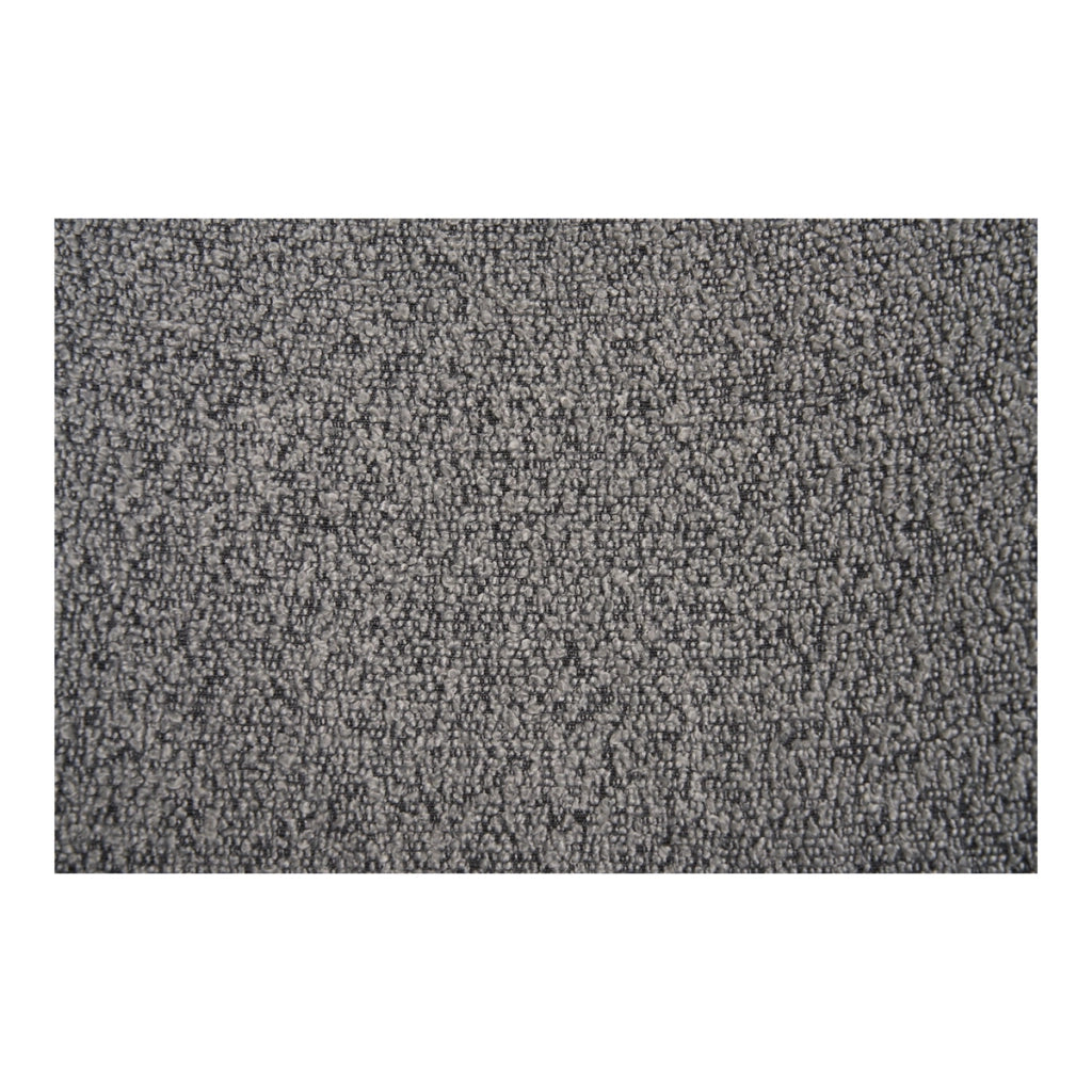 Set di 2 Sedie Mira, Grigio, Tessuto, 59x55x79,5 cm