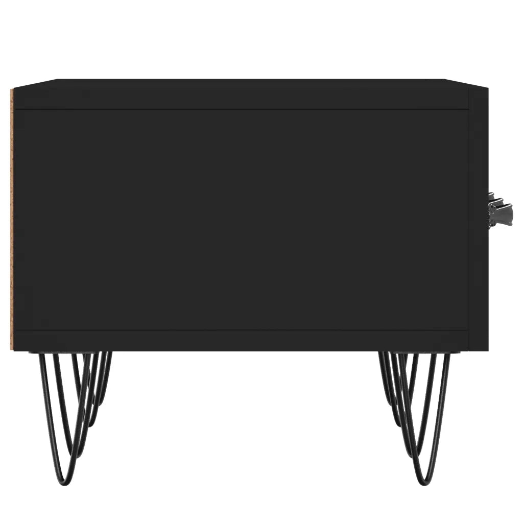 Mobile Porta TV Nero 150x36x30 cm in Legno Multistrato 829149