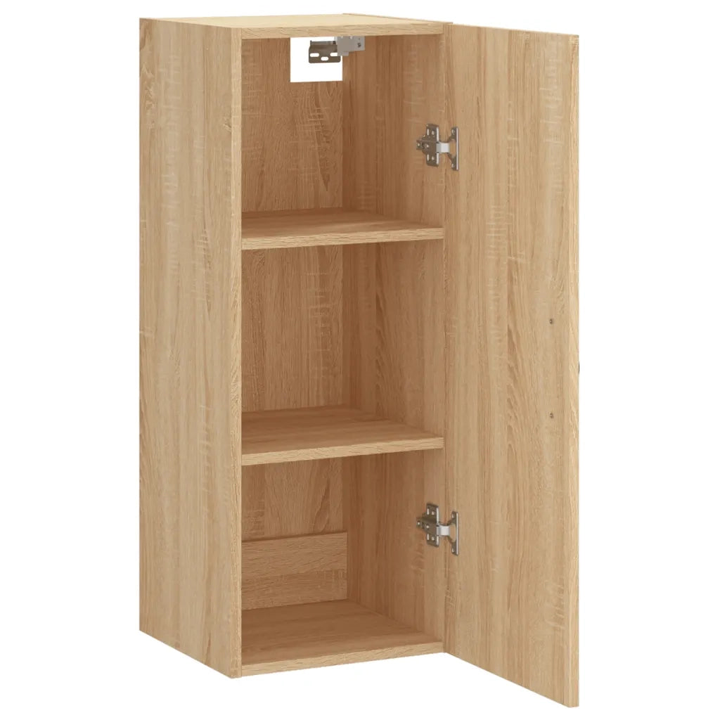 Mobile a Parete Rovere Sonoma 34,5x34x90 cm Legno Multistrato 834997