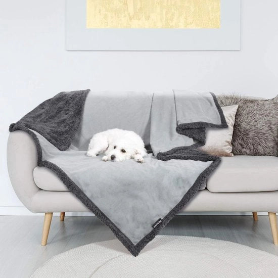 Decon per cani, decon per gatti, deken per letto per animali, morbido, lavabile, 150 x 120 cm