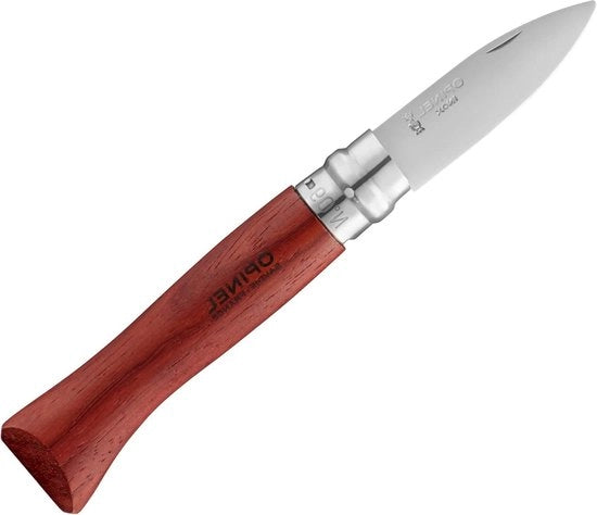 Opinel in acciaio inossidabile 12C27 Sandvik manico di padouk legno Virobloc blocco di sicurezza marrone dimensione 9