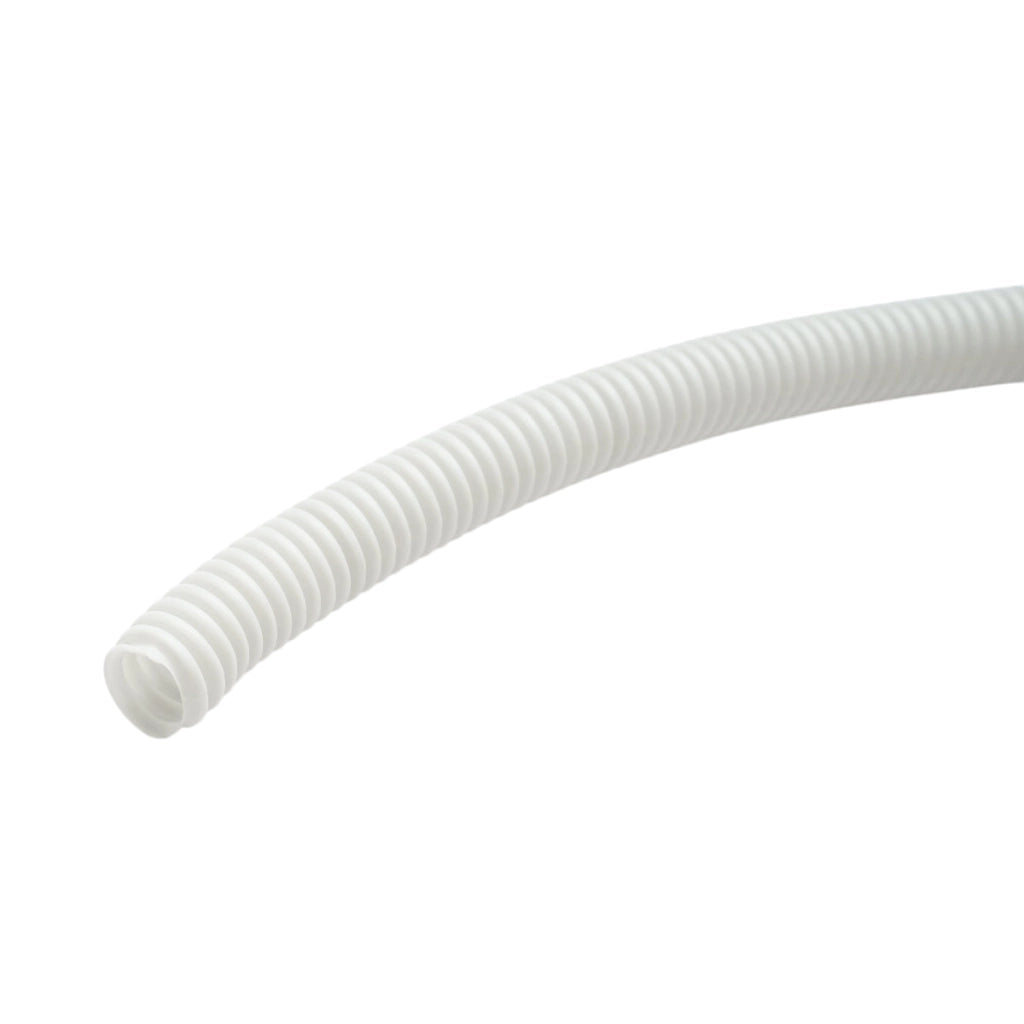 Tubo Corrugato 20mm senza filettatura, ignifugo in polietilene HDPE 320N grigio 50m/rotolo