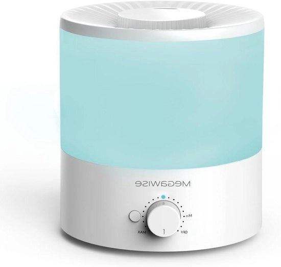 Umidificatore a Nebbia Ultrasuono 1,5L con Regolazione di Nebbia Adattabile - Ideale per Camera da Letto, Camera da Bambino e Ufficio