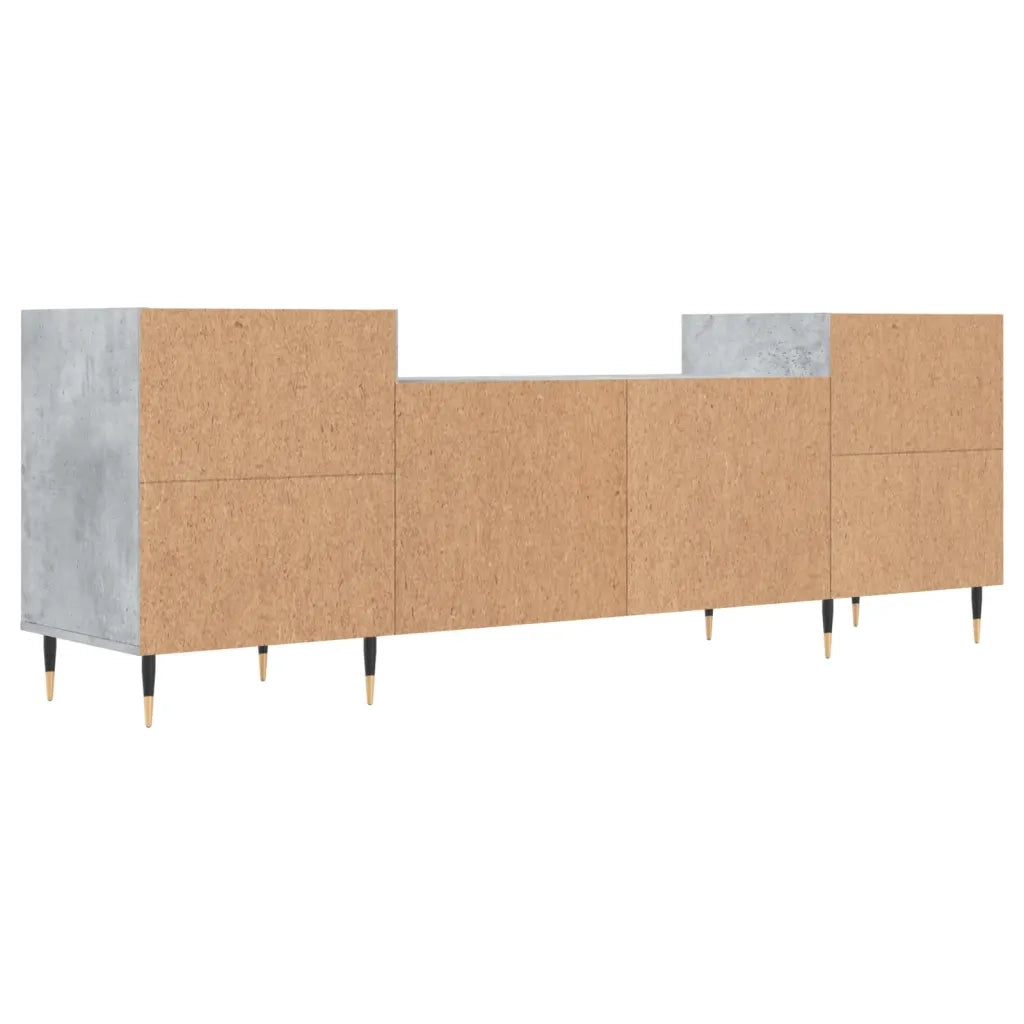 Mobile per TV-Credenza TV-Console TV Grigio Cemento 160x35x55 cm Legno Multistrato 780759