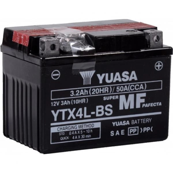 BATTERIA YUASA YTX4L-BS 12V 3 Ah