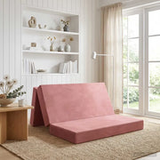 Divano Letto Pieghevole 140 x 67 x 45 cm Rosa