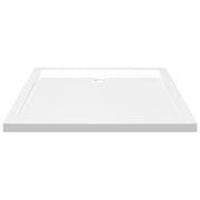 Piatto doccia base doccia piatto doccia bagno WC cabina doccia casa interno rettangolare ABS 70 x 90 cm bianco 02_0001946