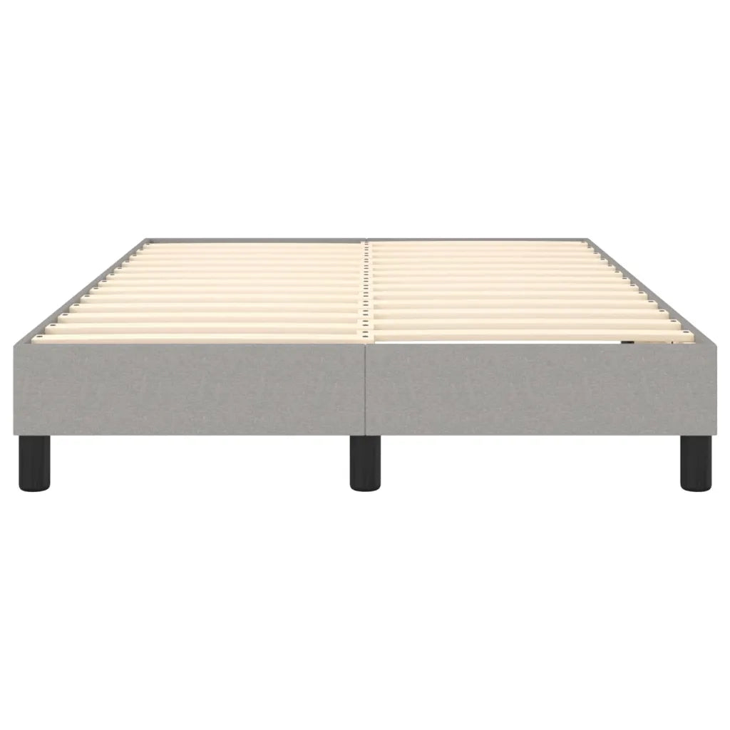 Struttura Letto a Rete a Molle-Giroletto Grigio Chiaro 120x200 cm Tessuto 786527