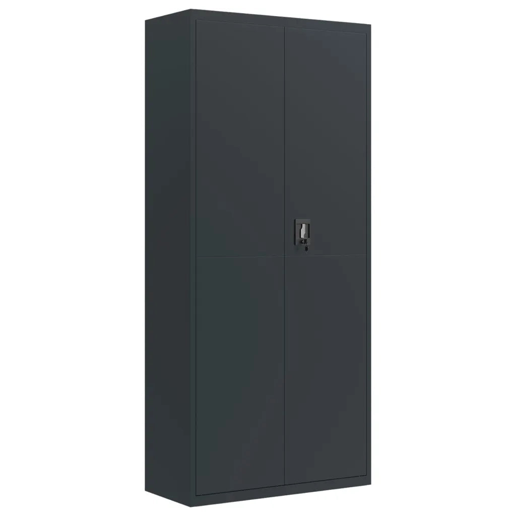 Armadio Classificatore Antracite 90x40x200 cm in Acciaio CFW7513186