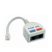 SDOPPIATORE LINEA TELEFONICA USCITA RJ11 MORSETTO PER HSCU2GC HSCU2C NICE HSA2