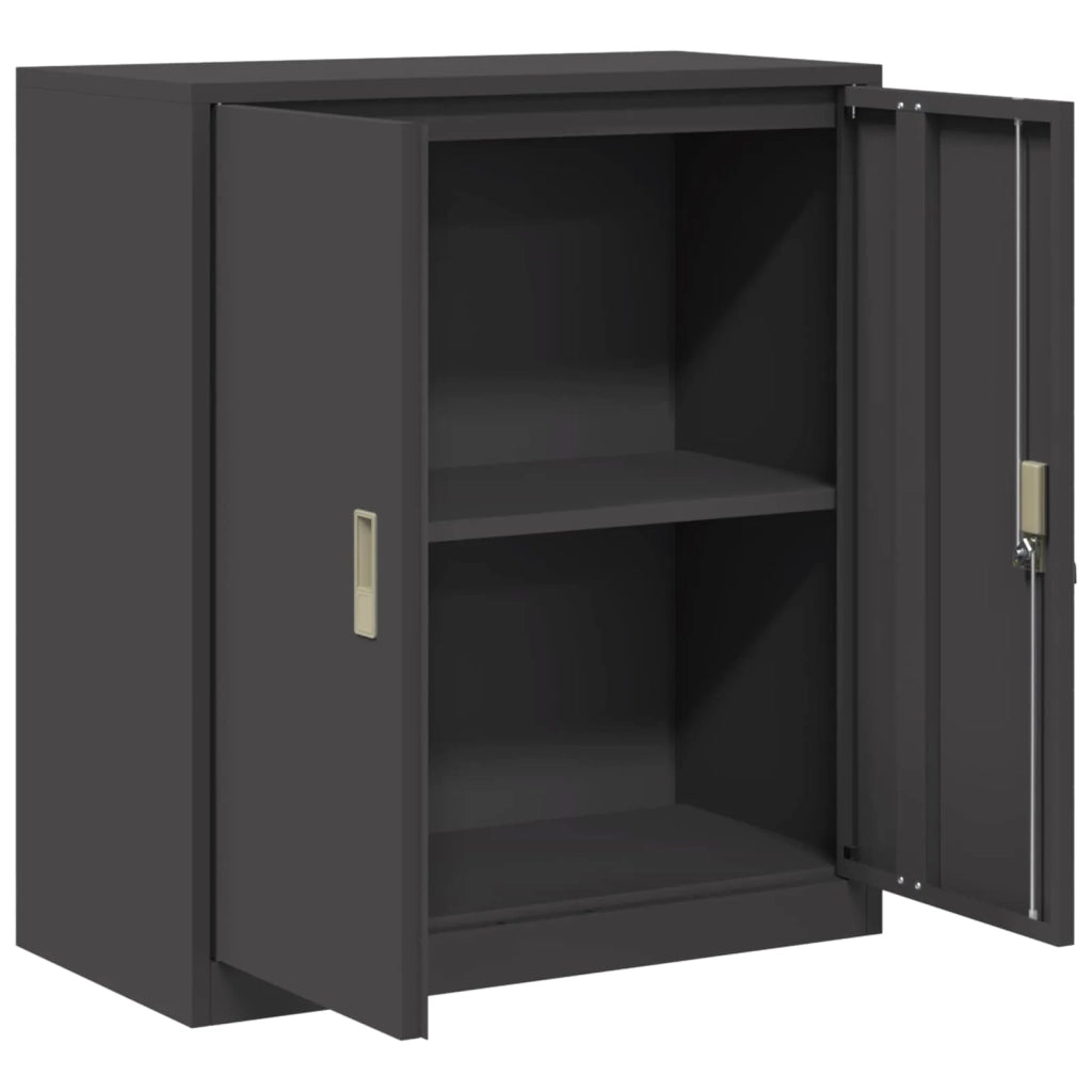 Armadio Nero 80 x 40 x 90 cm Acciaio CFW9707182