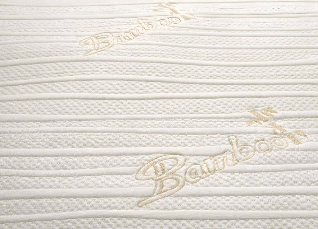 Coprimaterasso Traspirante Antibatterico Con Angoli Elasticizzati Modello Bamboo - Matrimoniale - Bamboo