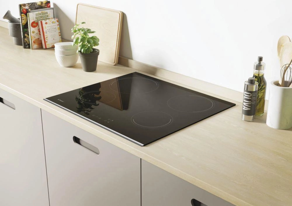 Candy Timeless CH64XB Nero Da incasso Ceramica 4 Fornello(i)