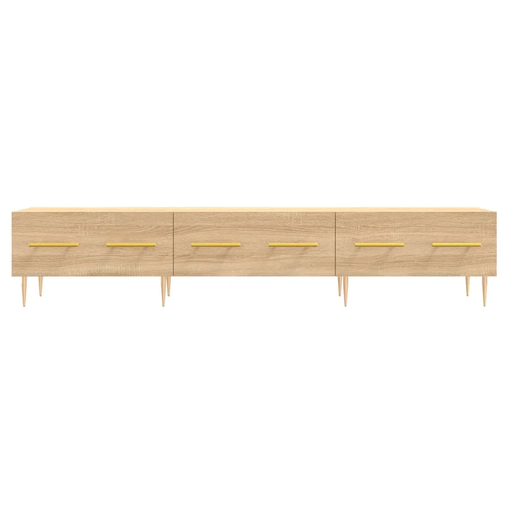 vidaXL Mobile Porta TV Rovere Sonoma 150x36x30 cm in Legno Multistrato