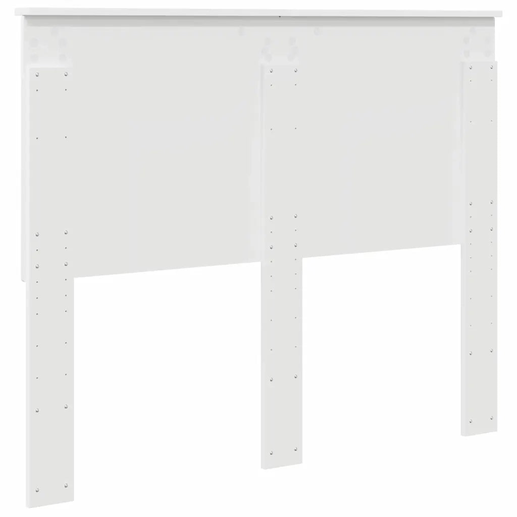Testiera-Testata-Testiera Decorativa Bianco 120 cm Legno multistrato 149327