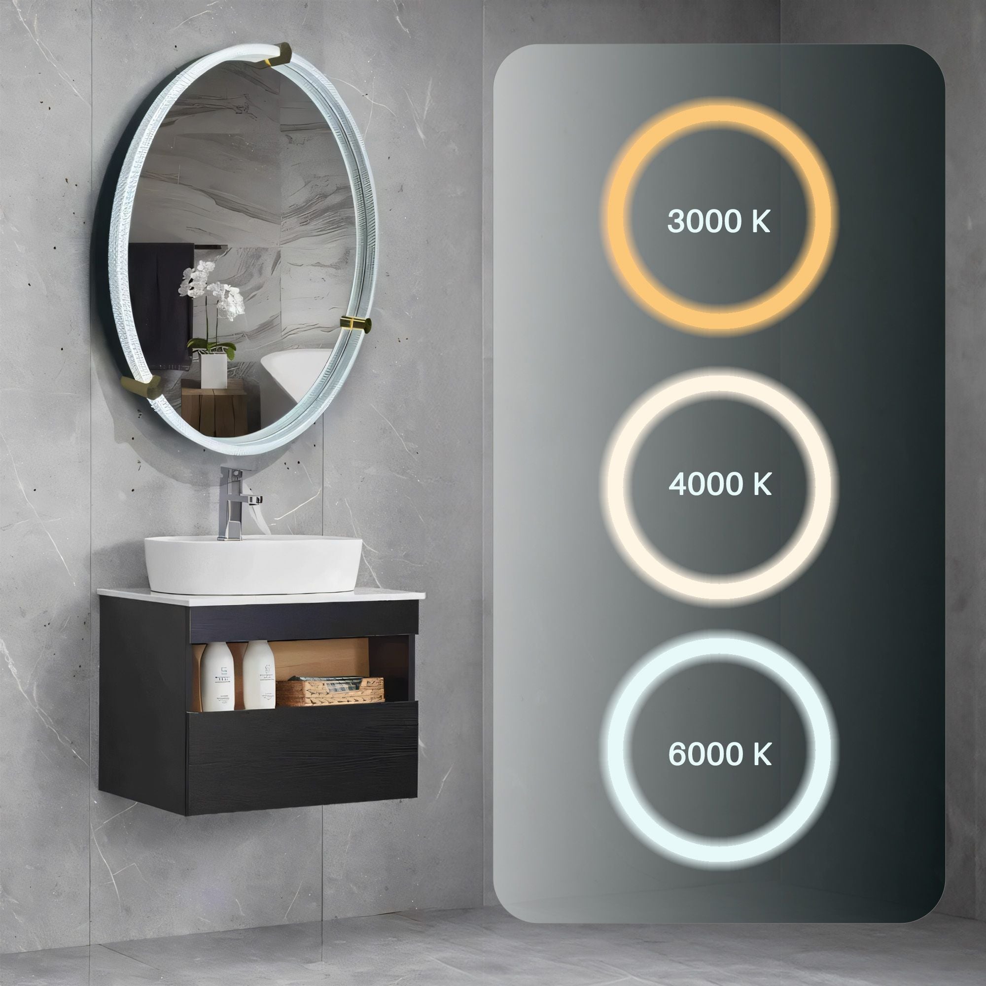 Specchio Led 60cm 106