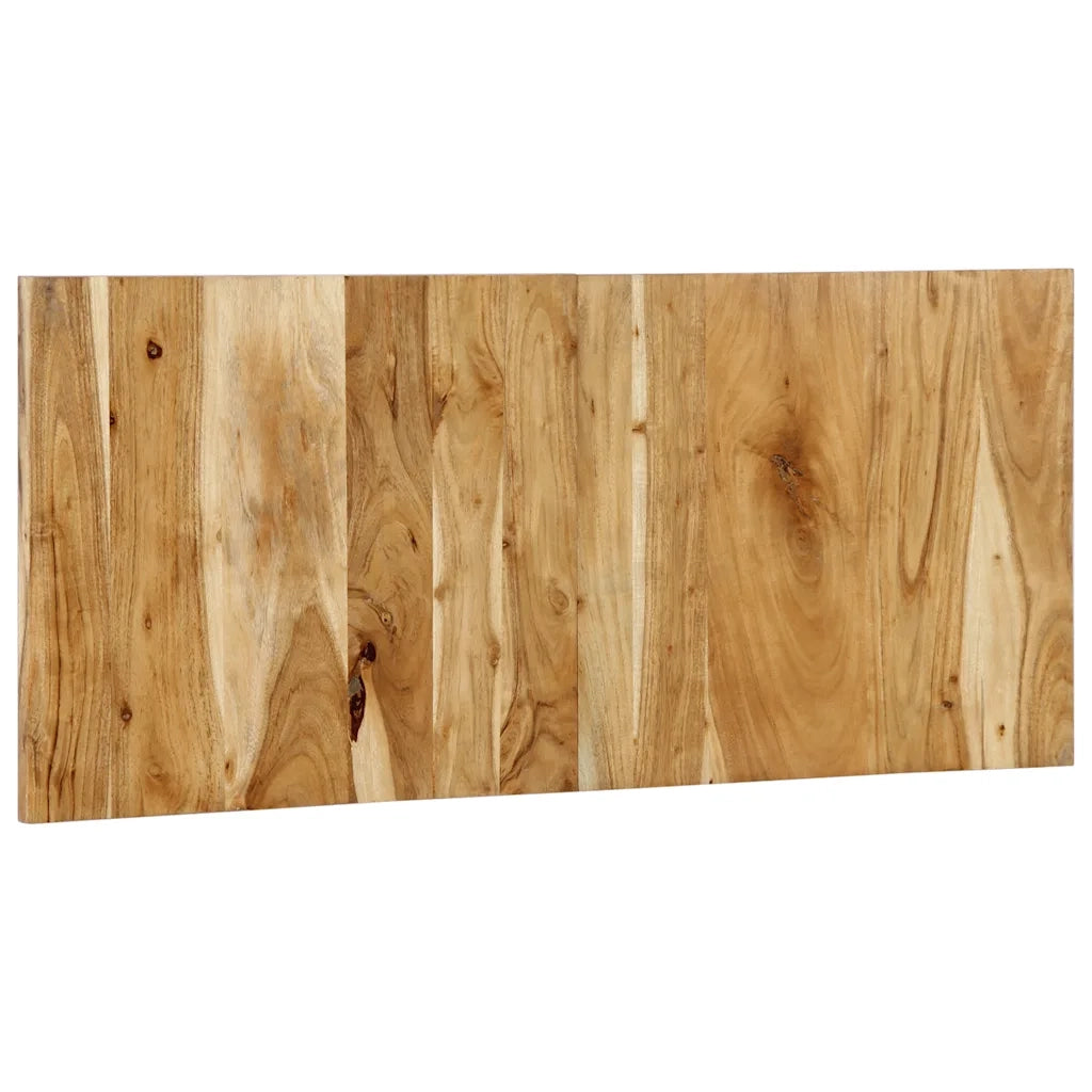 Testiera 120 cm in Legno Massello di Acacia