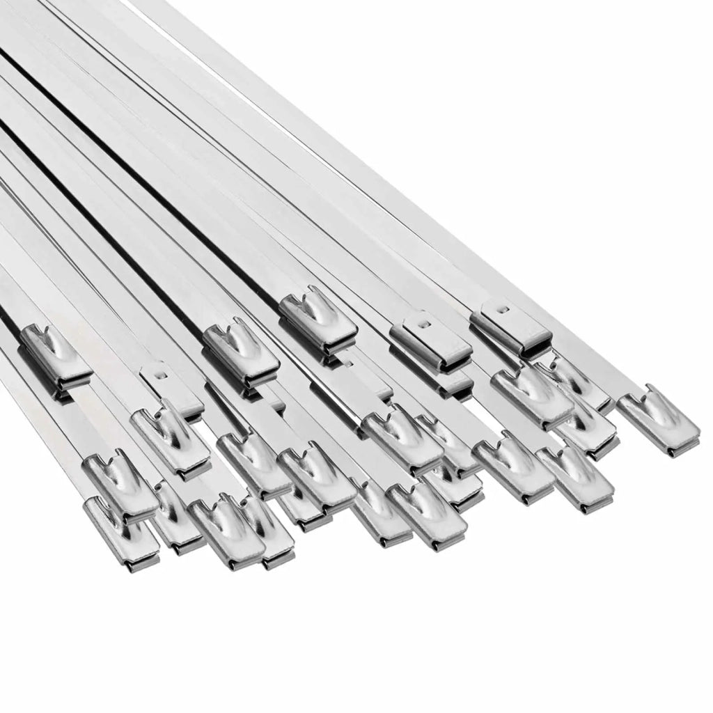 Fascetta per Cavi 50 pz 4,6 x 600 mm Argento 42029330