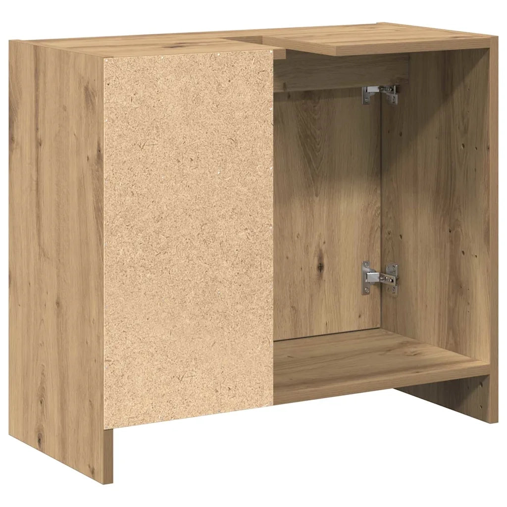Mobile da Bagno con porta Rovere artigianale 63 x 29 x 55 cm 869213