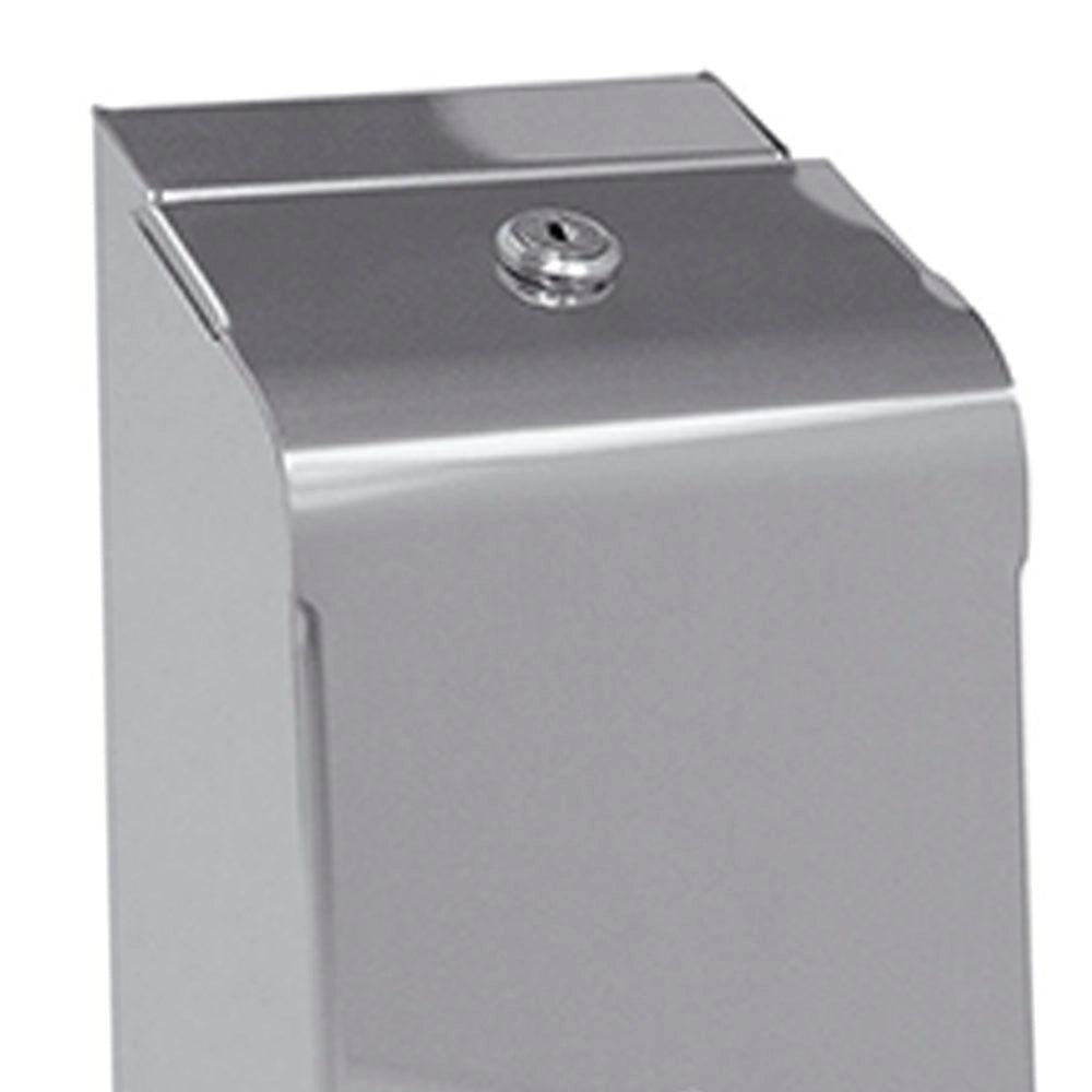 Dispenser sapone inox lucido