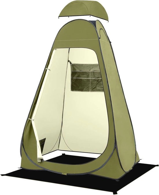 Toilette da campeggio e spiaggia - Tenda doccia portatile con privacy, impermeabile e UPF 50+