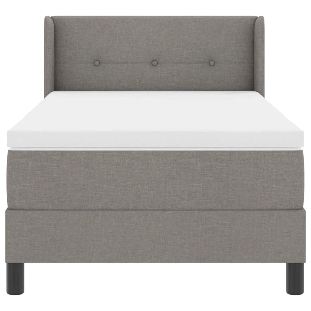 Letto a molle con testiera Talpa 190 x 90 cm Tessuto 3341080
