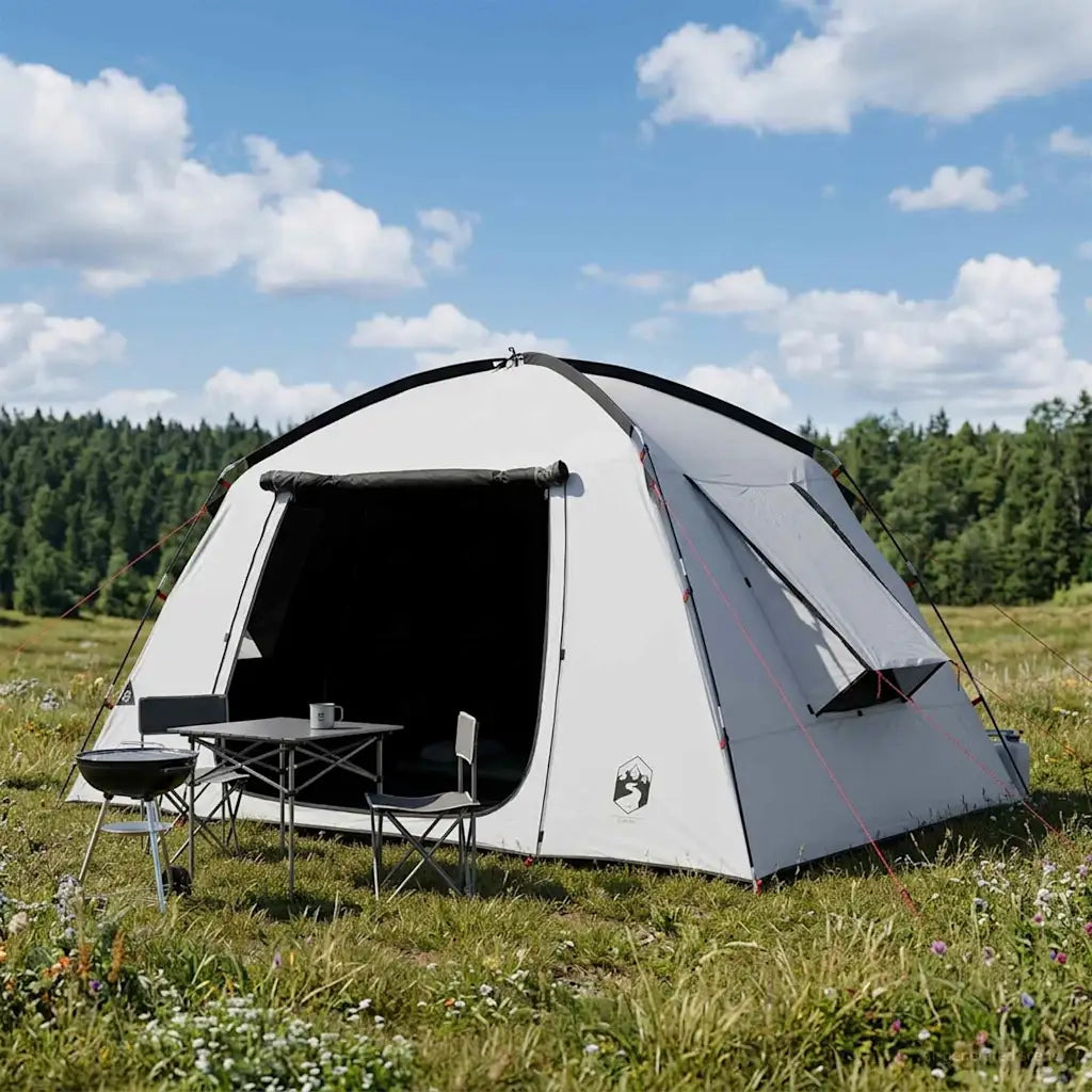 Tenda Capanna Bianco Blackout 300 x 210 x 156 cm Poliestere 42028514