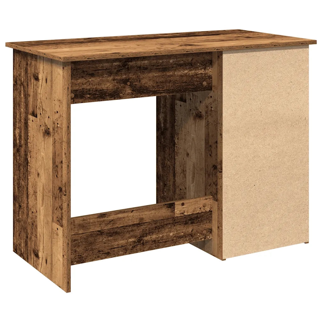 Scrivania Legno Antico 102x50x75 cm in Legno Multistrato