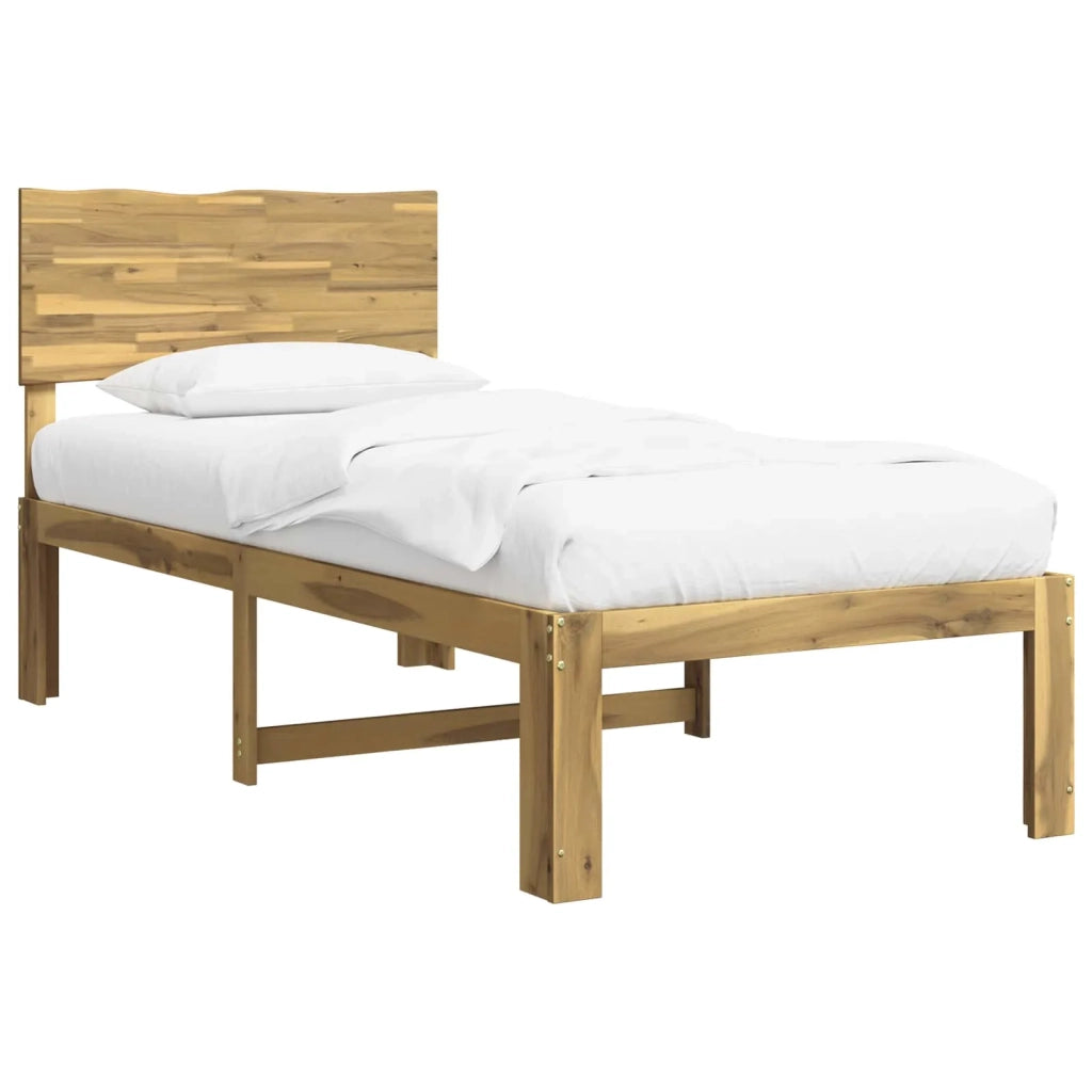 Letto Singolo con Testiera ROSTOCK Bianco 80 x 200 cm 903328