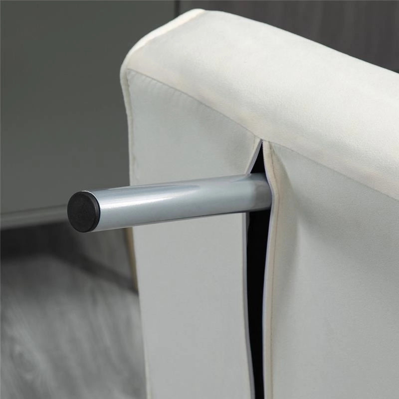 POLTRONA LETTO 2 IN 1 CON SCHIENALE INCLINABILE IN 5 POSIZIONI, 6569X82CM, BEIGE