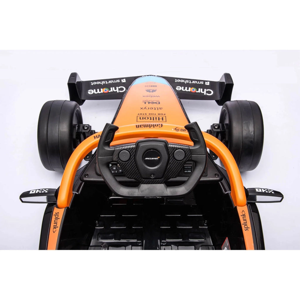 Macchina Elettrica per Bambini Licenza Ufficiale McLaren F1 10,8V 3,1Ah Arancione