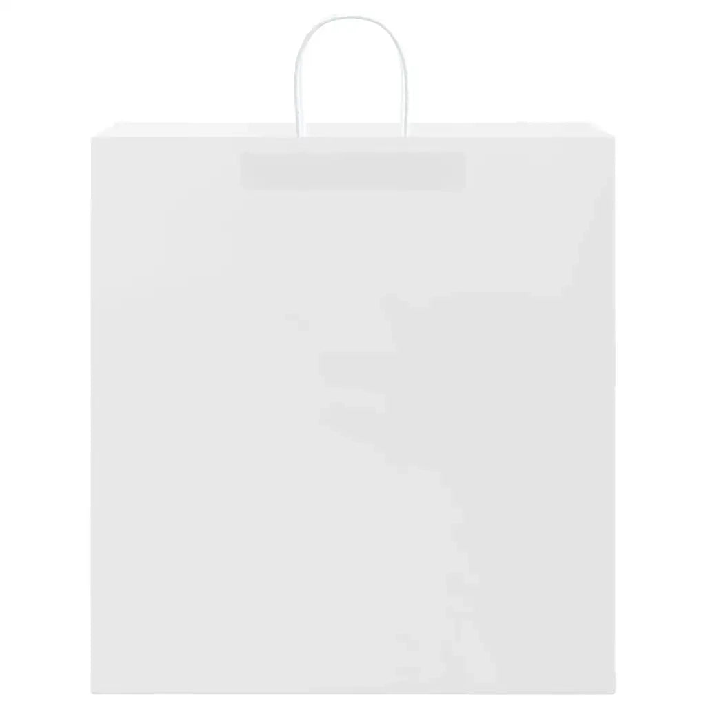 Sacchetti di Carta 250 pz con Manici Bianchi 45x17x48 cm CFW3743019