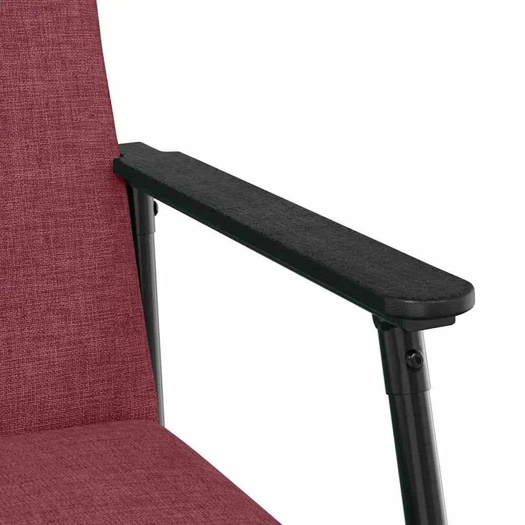 Divano Sedia-Poltrona Rosso Vino Tessuto 111842