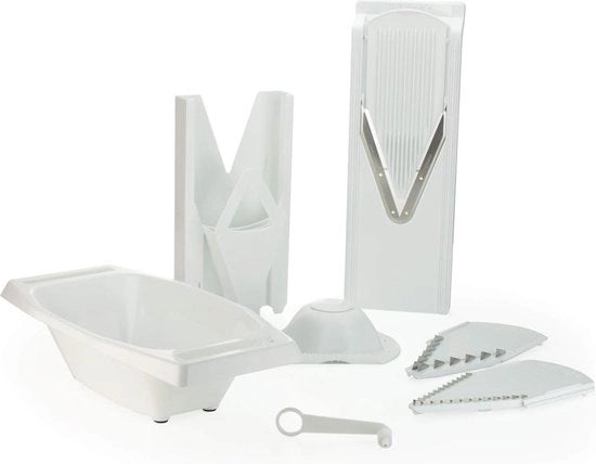 Set di spazzole da cucina 7 pezzi con contenitore di raccolta e frigorifero per frutta